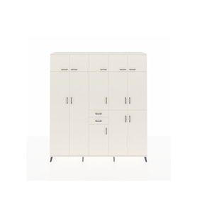 Hyperion Gardrop 10 Raflı 2 Çekmeceli 3 Askılı 220x44x243 Aytaşı-Aytaşı/Aytaşı