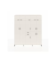 Hyperion Gardrop 10 Raflı 2 Çekmeceli 3 Askılı 220x44x243 Aytaşı-Aytaşı/Aytaşı