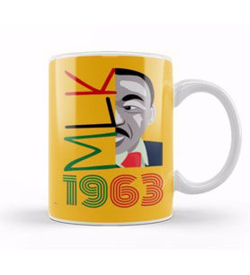 Martin Luther King MLK Black History Month Blm Black Lives Matter Kupa Bardak Porselen