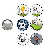 Lisanslı Yaka çanta rozeti FUTBOL 6LI