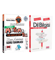Yargı Tüm Adaylar İçin Taktiklerle Temel Matematik ve AKM Dil Bilgisi Soru Bankası Seti 2 Kitap
