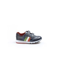 Hakiki Deri  Unisex Çocuk Casual Ayakkabı 006FA800 (Lacivert)