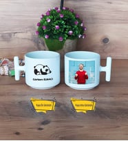 Uykucu Panda Kupa Bardak T Fotoğraflı Doğum Günü Hediyesi