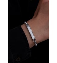 Erkek Çelik bileklik - Polo Zincirli İsim Yazılabilir Çelik Bileklik 5354674543252