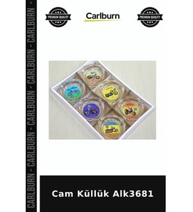Özel Üretim Ev Ofis Aksesuar Şık Modern Cam Küllük Alk3681