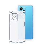 SChitec Realme GT2 Pro Uyumlu Fullbody Arka Kaplama Hidrojel Koruyucu Film