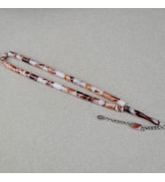 Arizona Katalin Alpaka Püskül Kesme Kesim 7x10mm Tesbih- Kahverengi