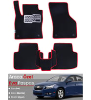 CHEVROLET CRUZE (2008-2014) Uyumlu EVA Paspas Tam Set–Araca Özel,Su Geçirmez,Kolay Montaj