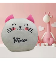 Sevimli Kedi Polar Oyuncak (Beyaz)