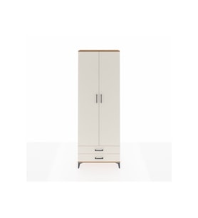 Arges Dolap 5 Raflı 2 Çekmeceli 2 Kapaklı 88x30x243 Çam-Aytaşı