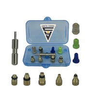 Dupont İbelo Carrier Dunhil Ronson Univeral Gaz Aparatı 9'lu Set (Taş)
