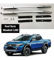 Mitsubishi L200 Uyumlu Tavan Çıtası -2015 Oem Style Silver Gümüş