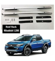 Mitsubishi L200 Uyumlu Tavan Çıtası -2015 Oem Style Silver Gümüş