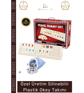 #OkeyTakımı Dayanıklı Çizilmez Kaliteli Leke Tutmaz Silinebilir Plastik Okey Takımı