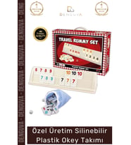 #OkeyTakımı Dayanıklı Çizilmez Kaliteli Leke Tutmaz Silinebilir Plastik Okey Takımı