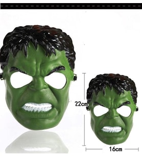 Yeşil Renk Süper Kahraman Dev Adam Hulk Maskesi