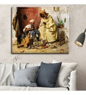 Tüccarlar  Kanvas Tablo (8 Farklı Ölçü)