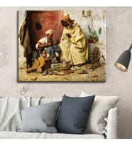 Tüccarlar  Kanvas Tablo (8 Farklı Ölçü)