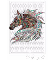 Color Horse Puzzle 240 Parça Yapboz