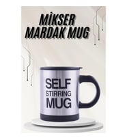 Mey İthalat® Karıştırıcı Özellikli Mikser Kupa Bardak Termos Bardak