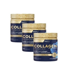 Nutraxin Collagen Powder Gold Quality 300 gr 3'lü Paket