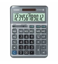 Casio Dm-1200FM Masa Tipi 12 Hane Hesap Makinesi (Gri)