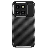 Mi 14T Kılıf Auto Focus Karbon Kapak - Siyah