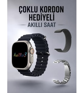 Northcity Akıllı Saat Yeni Nesil - Bluetooth GPS, Sağlık Takibi, NFC ve Uyku İzleme