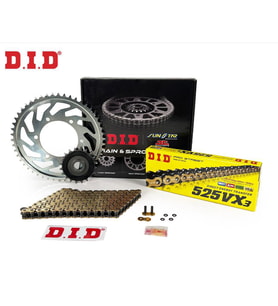 Did-Sunstar 2002-2003 Kawasaki Ninja ZX-9 R Uyumlu Zincir Dişli Set Gold (Sarı) 