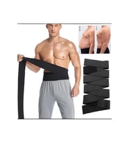 Zayıflatıcı  Sarma Bel Korsesi Bele Dolamalı Kum Saati 3m Tummy Wrap Waist Trainer Inceltici