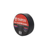 TAPEX ELEKTRİK BANTI SİYAH 10 ADET