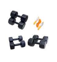 PS SPOR 3 ÇİFT DAMBIL SET 5 KG + 7 KG + 9 KG + SAYAÇLI ATLAMA İPİ