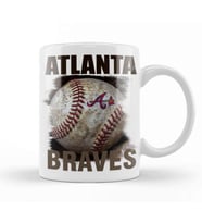Atlanta Braves Ball Kupa Bardak Porselen
