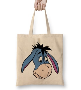 Winnie The Pooh Eeyore 04 Bez Çanta Uzun Saplı