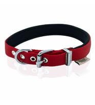 Doggie Konfor Dokuma Boyun Tasması Kırmızı 2.0*35-40 cm (DSBT-2010 M)