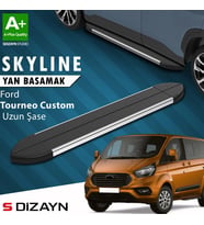 Ford Tourneo Custom Uzun Şase Skyline Krom Yan Basamak 243 Cm 2012-2023 A+ Kalite