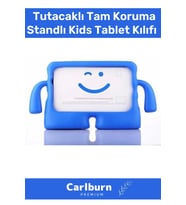 Özel Üretim Apple Samsung Uyumlu 11 Inç Yumuşak Dokulu Tutacaklı Tam Koruma Standlı Kids