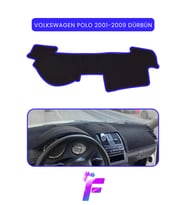 VOLKSWAGEN POLO (2001-2009) Araca Özel Torpido Örtüsü Ön Göğüs Kılıfı Tam Koruma Tam Uyum C41