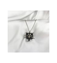 The Witcher Wolf Kurt Kafası Kolye (Gümüş)