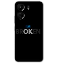 Xiaomi Redmi 13C Kılıf HD Desen Baskılı Kılıf - Im Broken