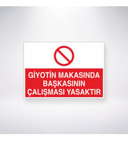Giyotin Makasında Başkasının Çalışması Yasaktır