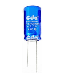 80F 3.8V 3A Süpercap 10x20mm DIP Süper Kapasitör Enerji Depolama Güneş Rüzgar Akü Batarya Güç Kayna