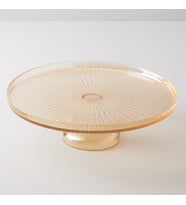 Linens Radiant Ayaklı Servis Amber 25 cm