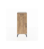 Arges Komodin 2 Raflı Tek Çekmeceli Tek Kapaklı 44x30x106 Aytaşı-Çam
