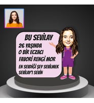 Kişiye Özel Karikatür Tasarım Biblo 96967