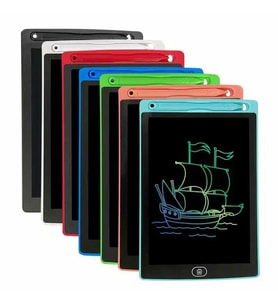 8.5'' LCD Dijital Yazı Tahtası Kalemli Writing Table Baıbıan Siyah Yeşil Black Green