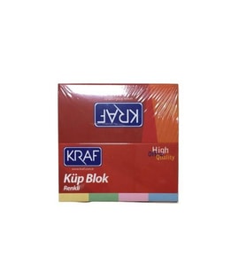 Küp Not Renkli 8x8 117g