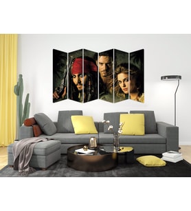 KARAYİP KORSANLARI MDF TABLO-3437 MODEL-B