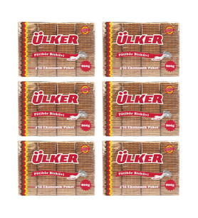 Ülker Pötibör Bisküvi 800 Gr x 6 Adet