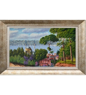 GÜMÜŞ ÇERÇEVELİ TABLO N1048
